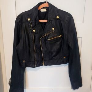 Marciano Leather jacket cropped
